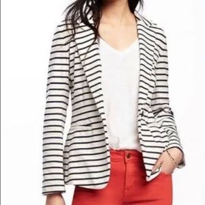 Old Navy Nautical Stripe Knit Blazer
